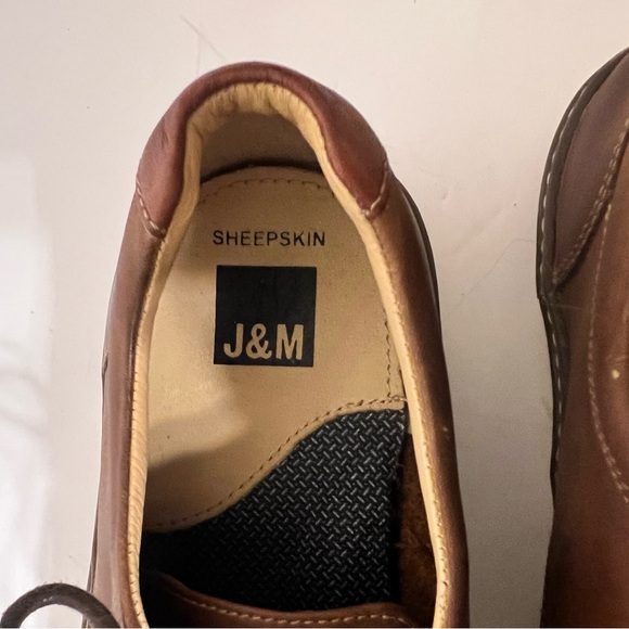 NWOB $149 Johnston and Murphy Men’s Leather Tie Shoes - Picture 9 of 10